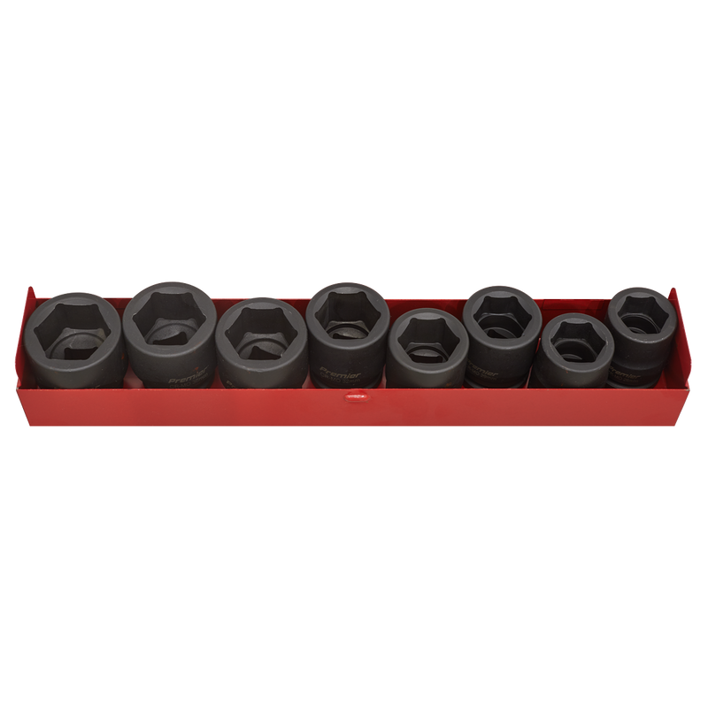 Sealey AK77/9M 8pc 3/4"Sq Drive Impact Socket Set