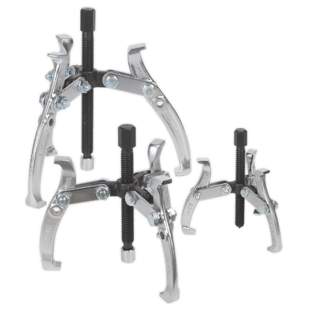 Sealey AK78 3pc Triple Leg Gear Reversible Puller Set