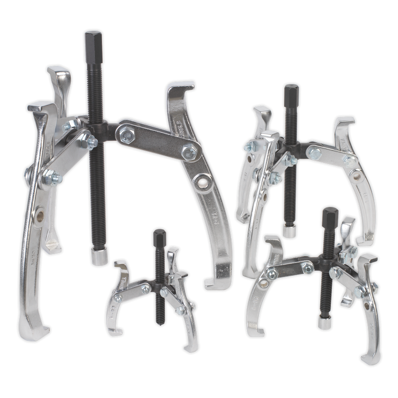 Sealey AK79 4pc Triple Leg Gear Reversible Puller Set