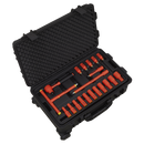 Sealey AK7938 50pc 3/8"Sq Drive 1000V Insulated Tool Kit