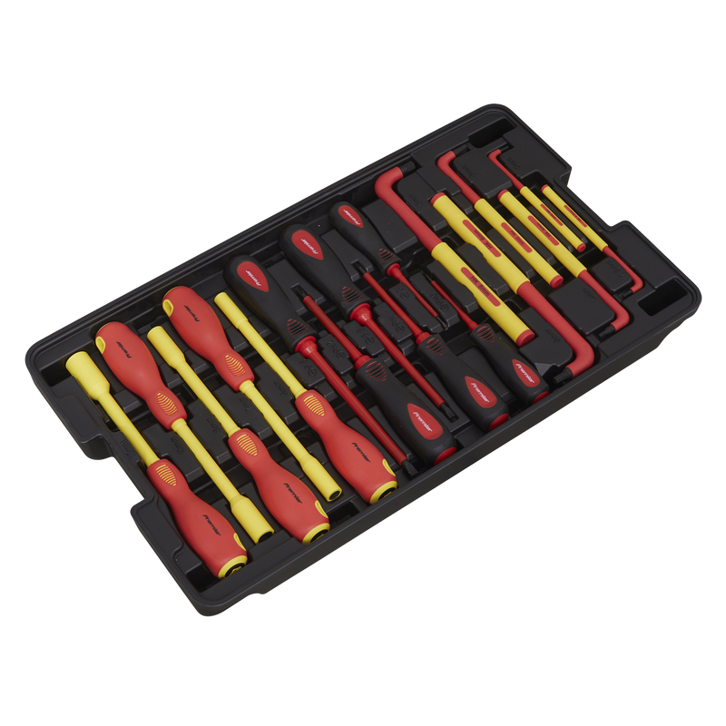 Sealey AK7938 50pc 3/8"Sq Drive 1000V Insulated Tool Kit