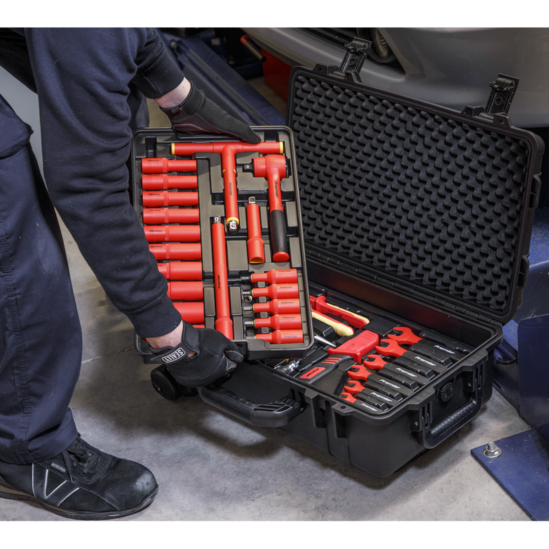 Sealey AK7939 49pc 1/2"Sq Drive 1000V Insulated Tool Kit