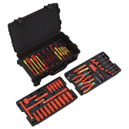 Sealey AK7939 49pc 1/2"Sq Drive 1000V Insulated Tool Kit
