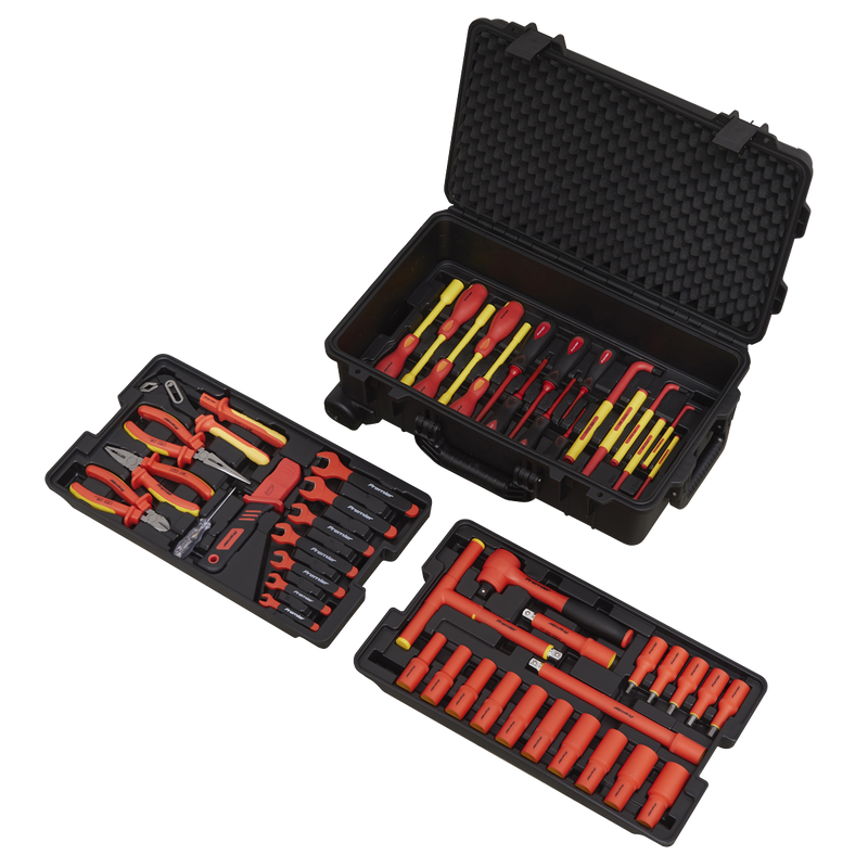 Sealey AK7939 49pc 1/2"Sq Drive 1000V Insulated Tool Kit