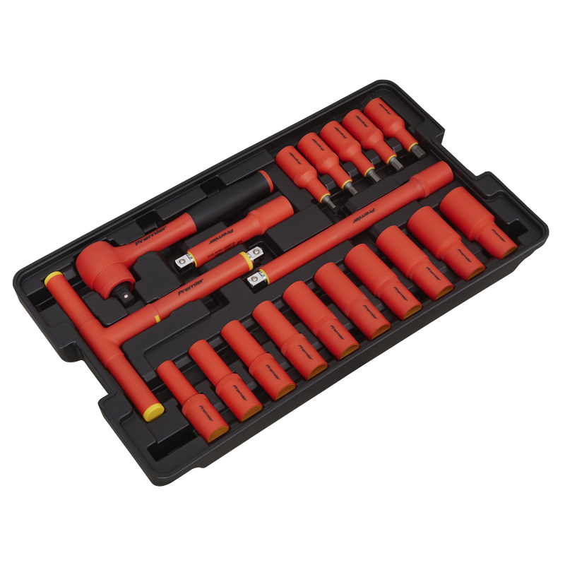 Sealey AK7939 49pc 1/2"Sq Drive 1000V Insulated Tool Kit