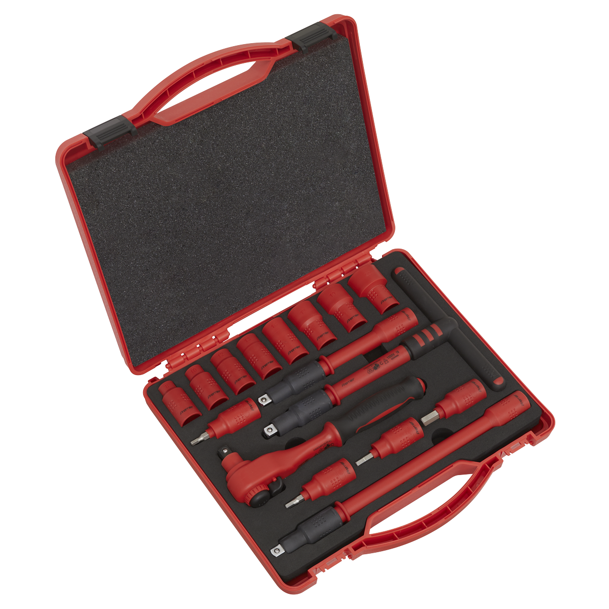 Sealey AK7940 16pc 3/8"Sq Drive Insulated Socket Set - VDE Approved