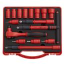 Sealey AK7940 16pc 3/8"Sq Drive Insulated Socket Set - VDE Approved
