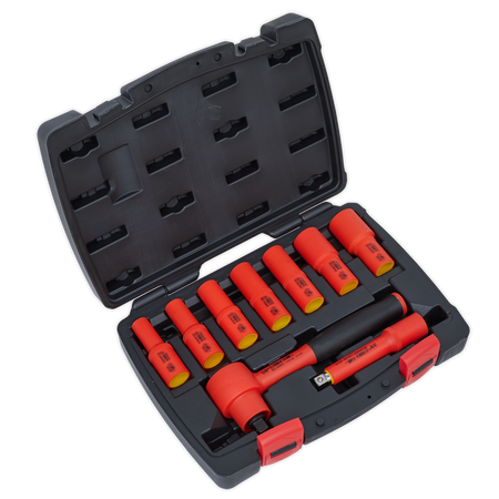 Sealey AK7942 9pc 3/8"Sq Drive Insulated Socket Set - VDE Approved