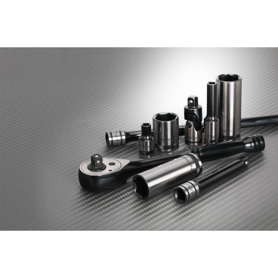 Sealey AK7970 32pc 1/4"Sq Drive Socket Set - Black Series