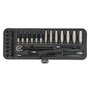 Sealey AK7970 32pc 1/4"Sq Drive Socket Set - Black Series