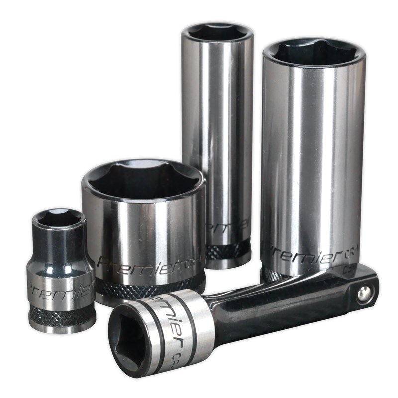 Sealey AK7971 34pc 3/8"Sq Drive Socket Set - Black Series