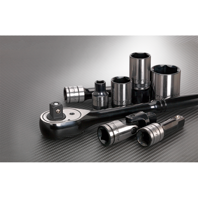 Sealey AK7972 28pc 1/2"Sq Drive Socket Set - Black Series