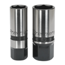 Sealey AK7972 28pc 1/2"Sq Drive Socket Set - Black Series