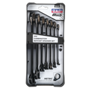 Sealey AK7978 7pc Combination Ratchet Spanner Set - Black Series