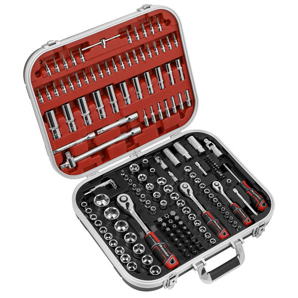 Sealey AK7981 Socket Set 172pc 1/4", 3/8" & 1/2"Sq Drive WallDrive