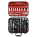 Sealey AK7981 Socket Set 172pc 1/4", 3/8" & 1/2"Sq Drive WallDrive