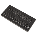 Sealey AK7985 22pc 3/8"Sq Drive TRX-Star*/Hex/Spline Socket Bit Set - Black Series