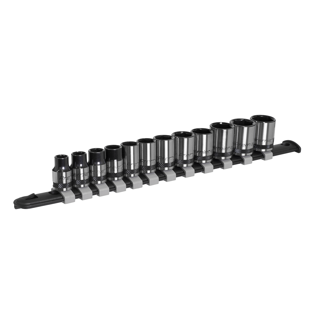 Sealey AK7992 12pc 3/8"Sq Drive Socket Set - Black Series