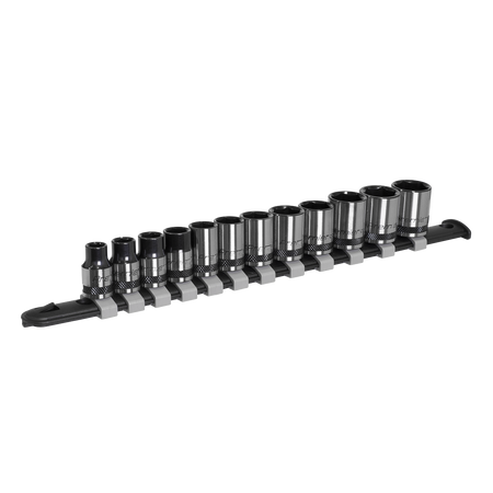 Sealey AK7992 12pc 3/8"Sq Drive Socket Set - Black Series