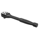 Sealey AK7997 Ratchet Wrench 1/4"Sq Drive - Premier Black
