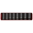 Sealey AK80/9M 8pc 3/4"Sq Drive Deep Impact Socket Set