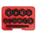 Sealey AK8183 11pc Spanner Type Bolt Extractor Set