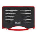 Sealey AK8187 10pc Step Drill Screw/Bolt Extractor Set