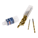 Sealey AK8189 5pc Left-Hand Spiral Drill Bit Set