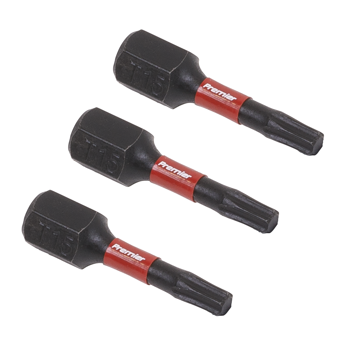Sealey AK8216 3pc 25mm TRX-Star* T15 Impact Power Tool Bit Set