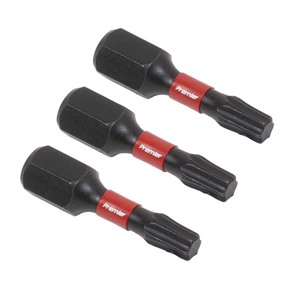 Sealey AK8217 3pc 25mm TRX-Star* T20 Impact Power Tool Bit Set
