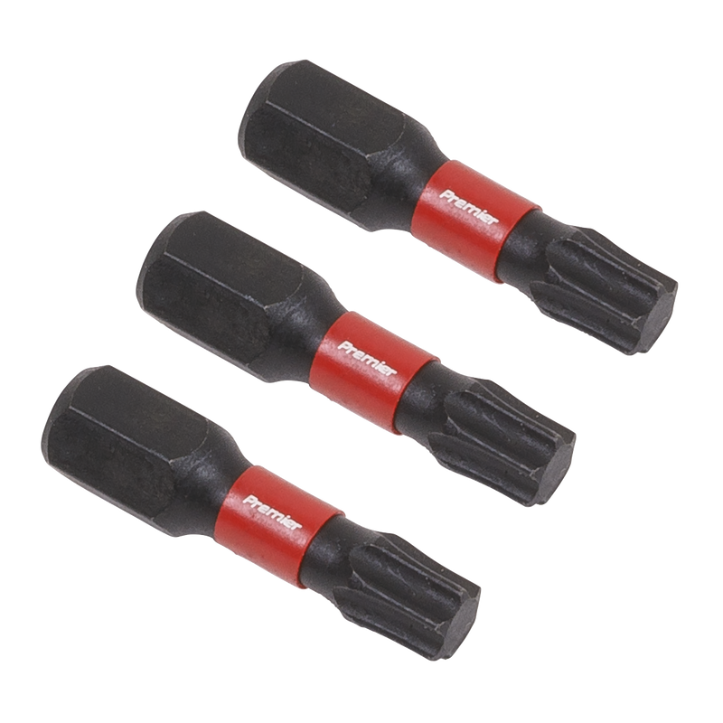Sealey AK8219 3pc 25mm TRX-Star* T27 Impact Power Tool Bit Set