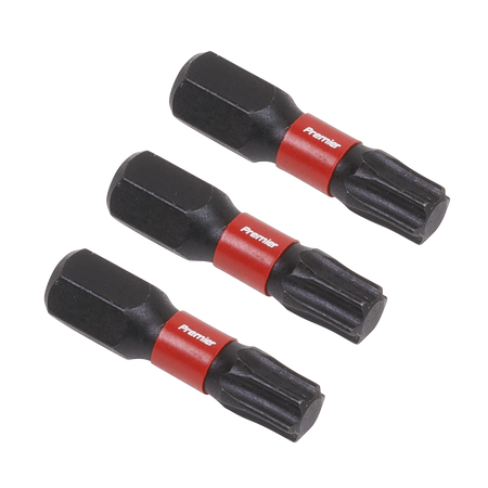 Sealey AK8220 3pc 25mm TRX-Star* T30 Impact Power Tool Bit Set
