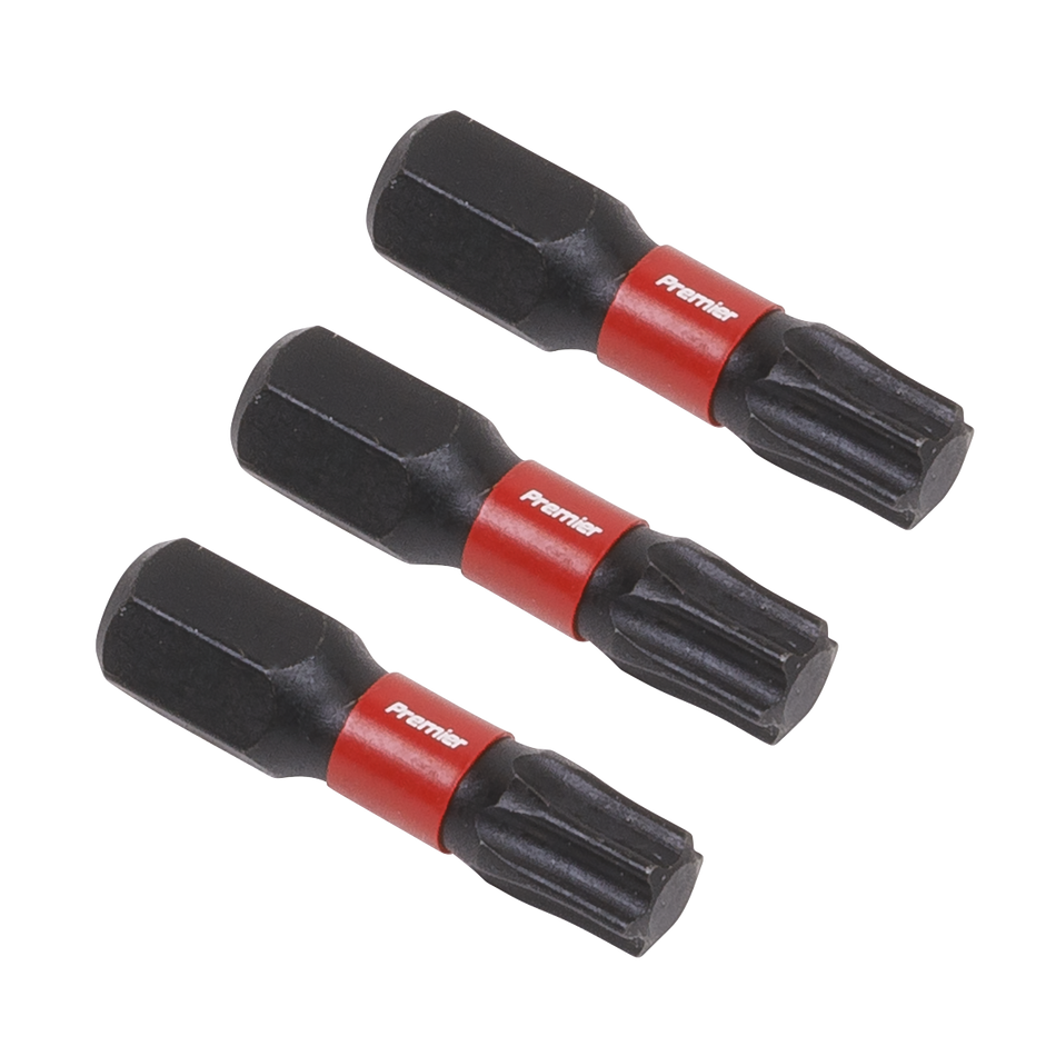 Sealey AK8220 3pc 25mm TRX-Star* T30 Impact Power Tool Bit Set