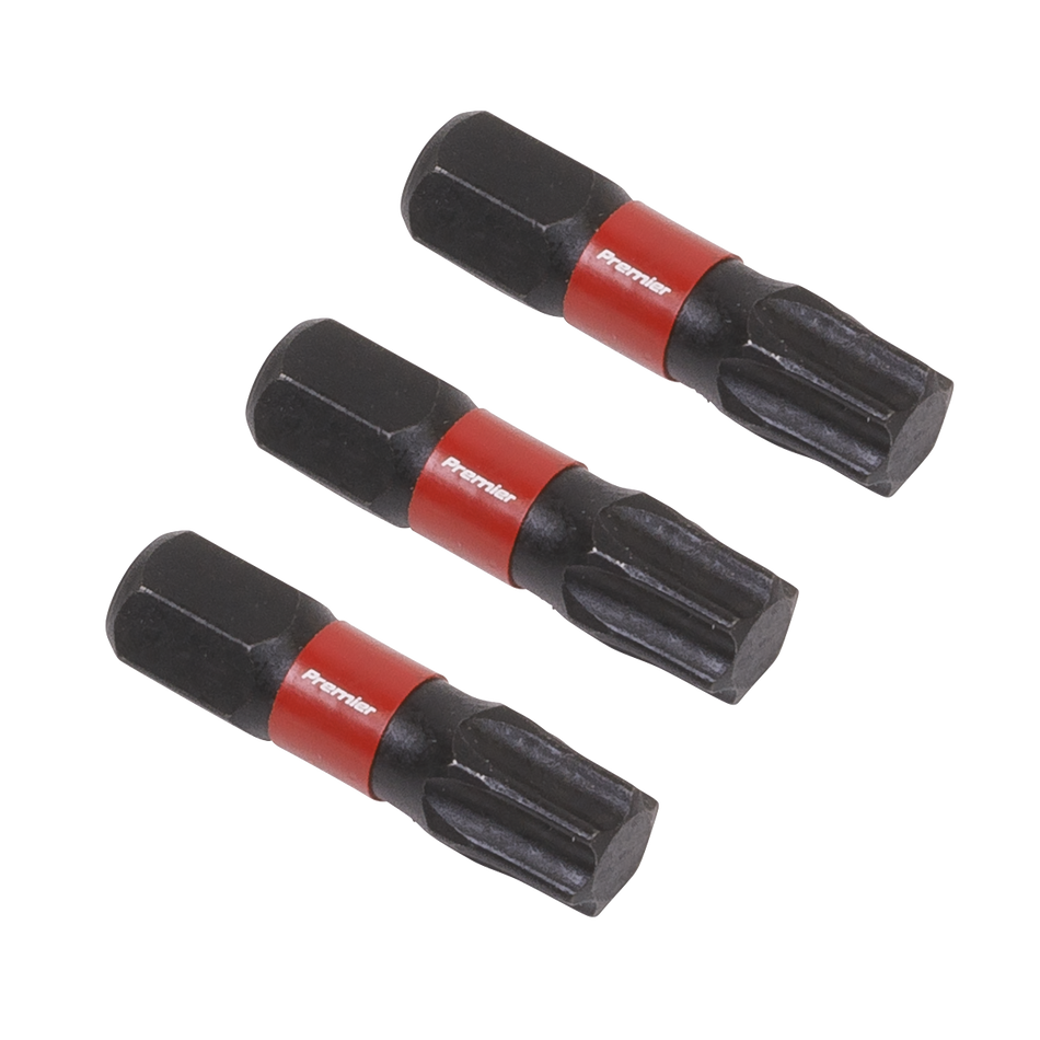 Sealey AK8221 3pc 25mm TRX-Star* T40 Impact Power Tool Bit Set