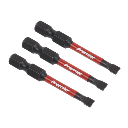 Sealey AK8226 3pc 50mm Slotted 4.5mm Impact Power Tool Bit Set