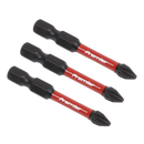 Sealey AK8230 3pc 50mm Phillips