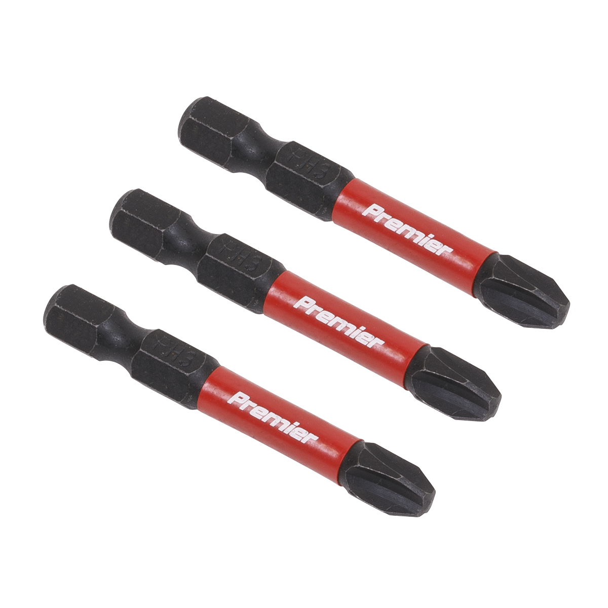 Sealey AK8231 3pc 50mm Phillips #3 Impact Power Tool Bit Set
