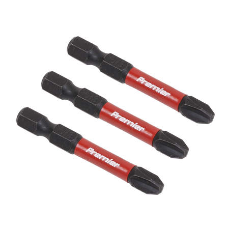Sealey AK8231 3pc 50mm Phillips #3 Impact Power Tool Bit Set