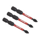 Sealey AK8232 3pc 50mm Pozi