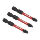 Sealey AK8233 3pc 50mm Pozi