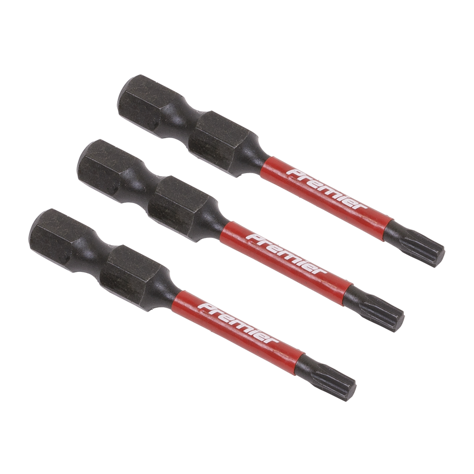 Sealey AK8241 3pc 50mm TRX-Star* T15 Impact Power Tool Bit Set
