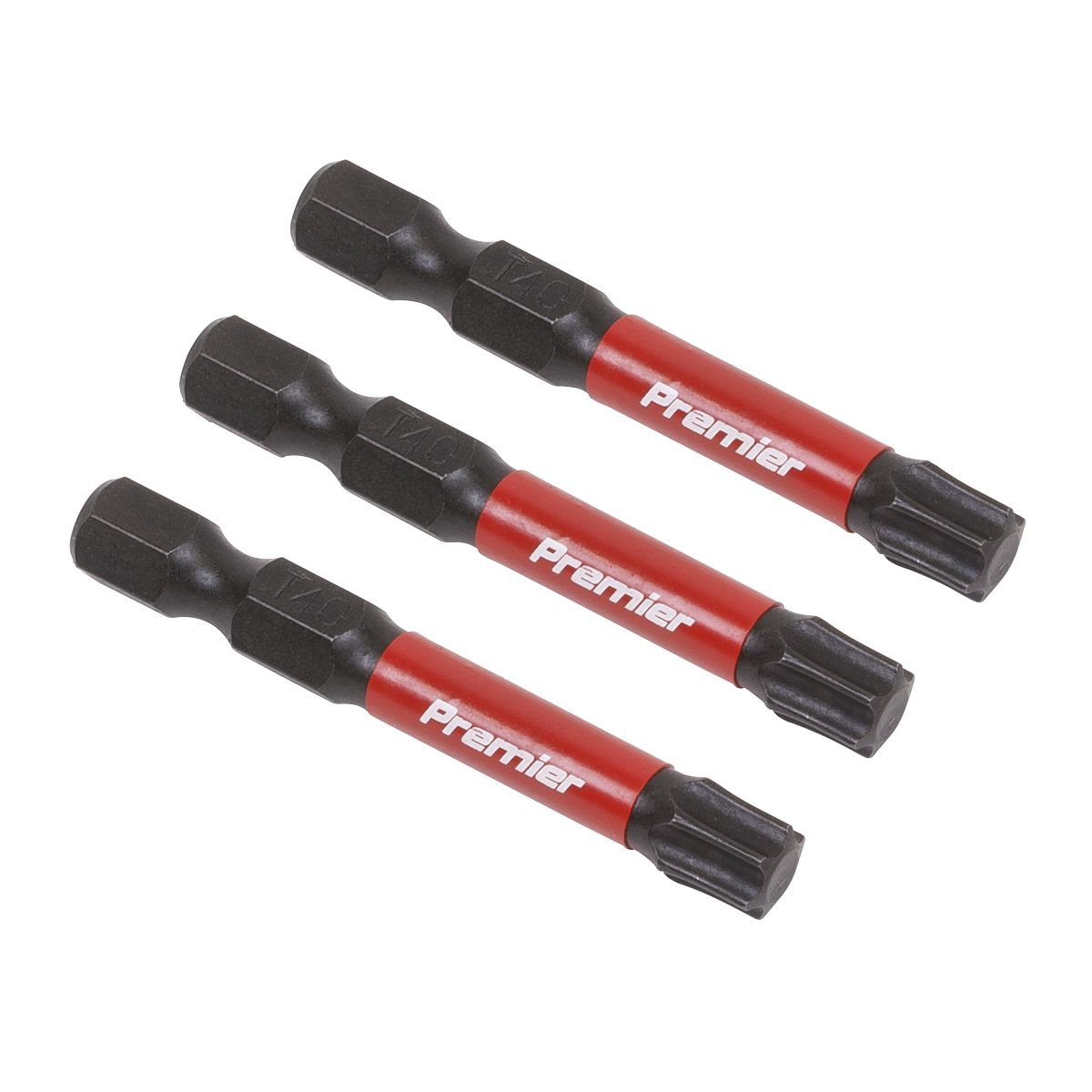 Sealey AK8246 3pc 50mm TRX-Star* T40 Impact Power Tool Bit Set