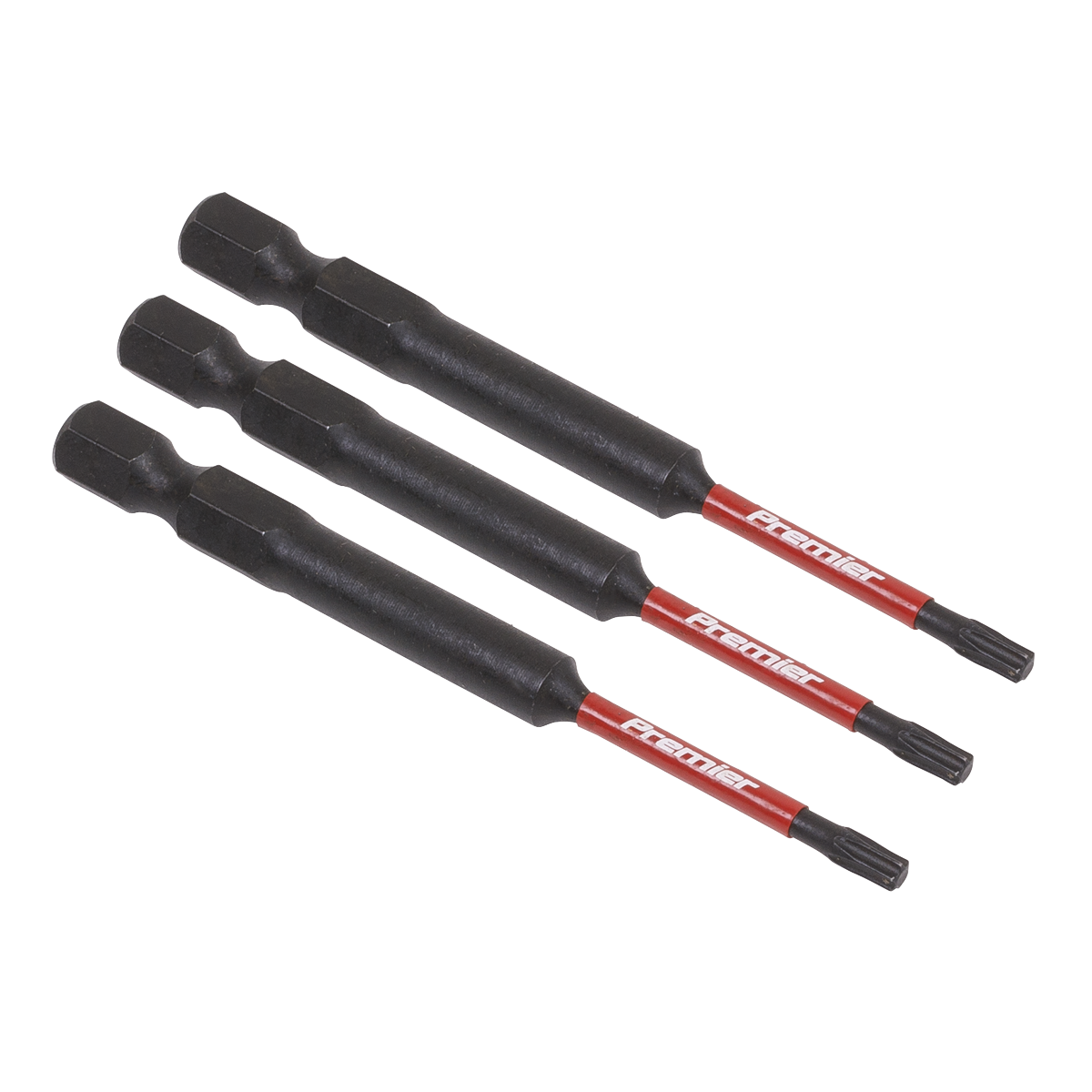 Sealey AK8265 3pc 75mm TRX-Star* T10 Impact Power Tool Bit Set