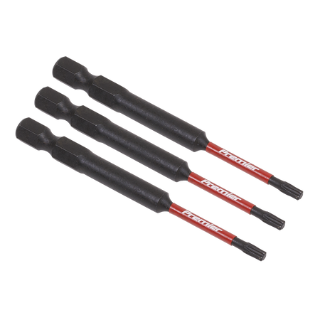 Sealey AK8265 3pc 75mm TRX-Star* T10 Impact Power Tool Bit Set