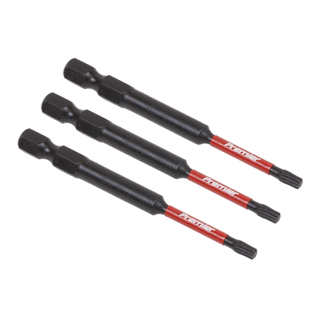Sealey AK8266 3pc 75mm TRX-Star* T15 Impact Power Tool Bit Set