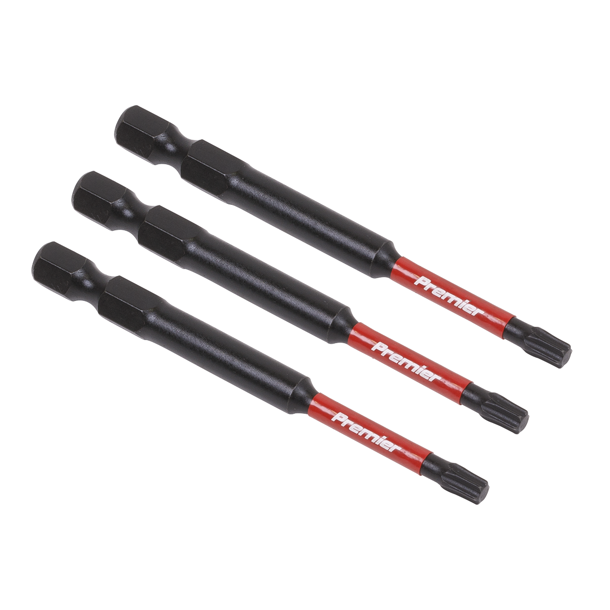 Sealey AK8267 3pc 75mm TRX-Star* T20 Impact Power Tool Bit Set