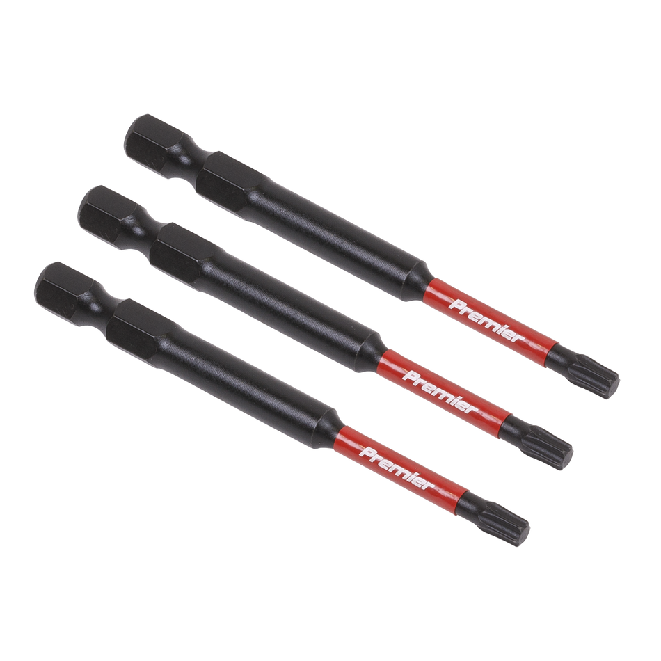 Sealey AK8267 3pc 75mm TRX-Star* T20 Impact Power Tool Bit Set