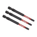 Sealey AK8268 3pc 75mm TRX-Star* T25 Impact Power Tool Bit Set