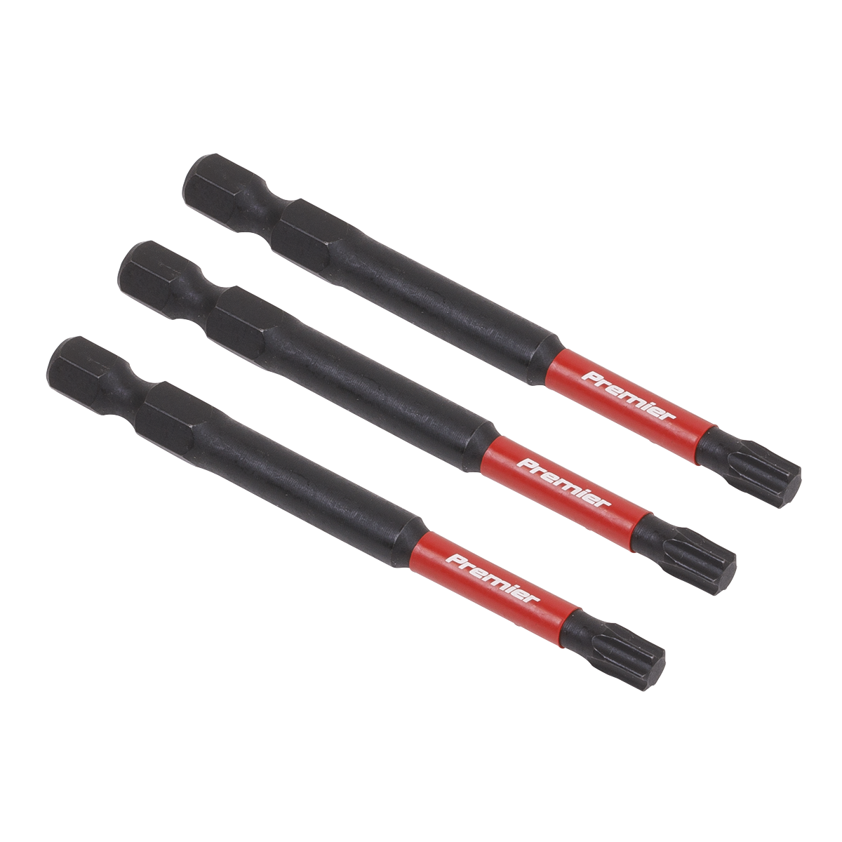 Sealey AK8269 3pc 75mm TRX Star* T27 Impact Power Tool Bit Set
