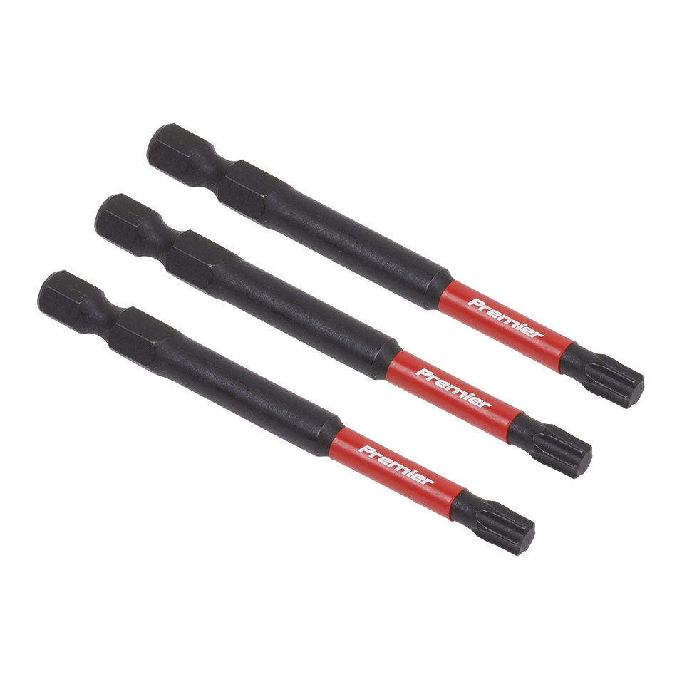 Sealey AK8269 3pc 75mm TRX Star* T27 Impact Power Tool Bit Set